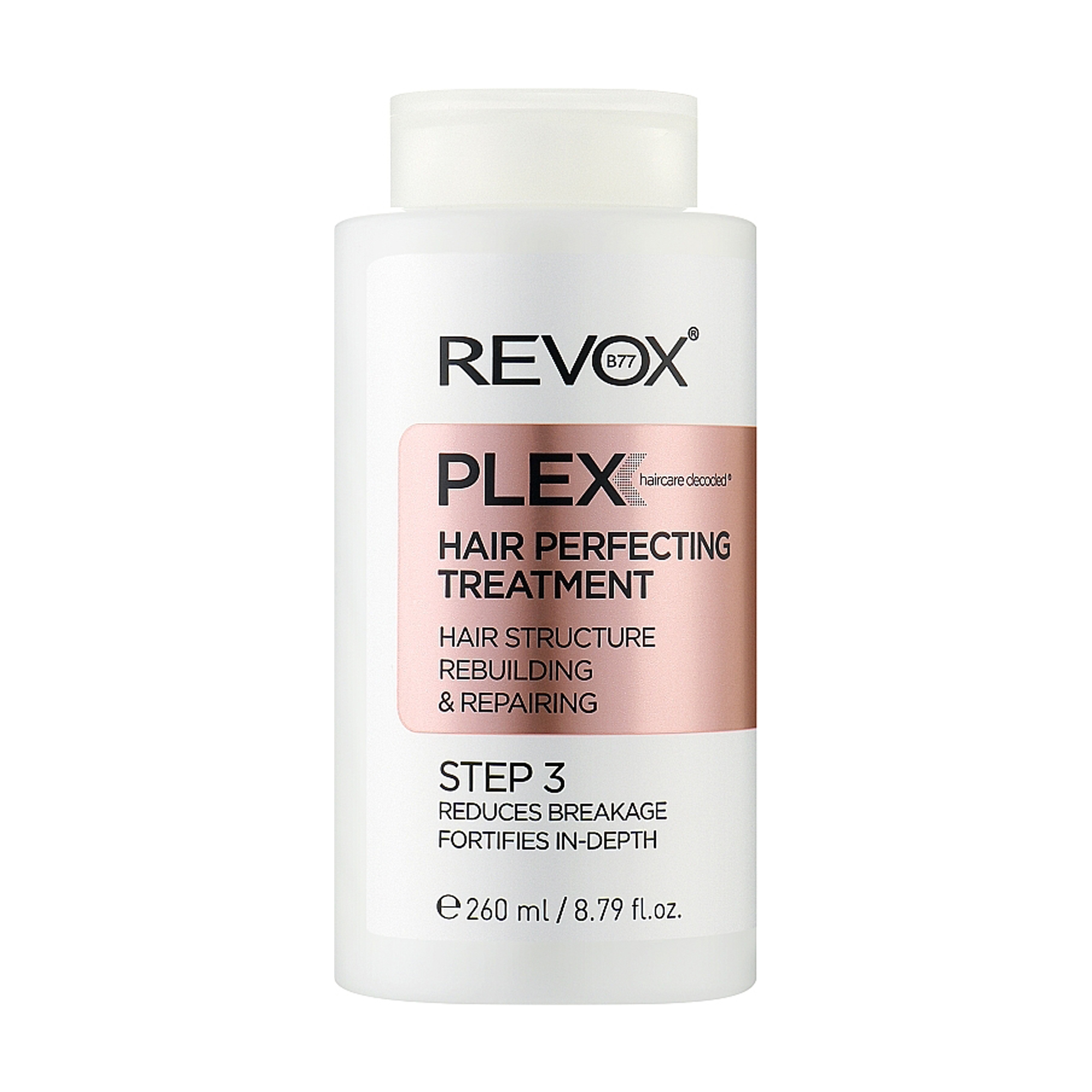 Відновлювальний засіб для волосся Revox B77 Plex Hair Perfecting Treatment Step 3, 260 мл